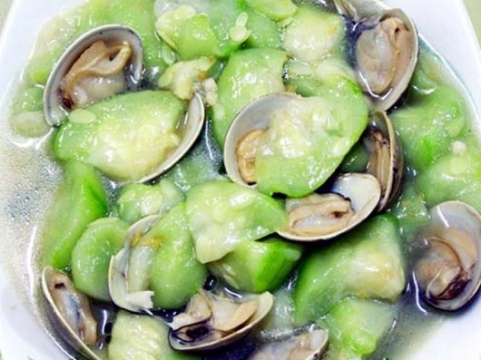 蛤蜊絲瓜 ヘチマあさり炒め の作り方 おいしい台湾料理の簡単レシピ